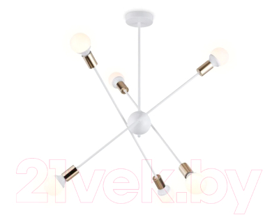 Люстра Ambrella Traditional TR80432/6 WH/GD