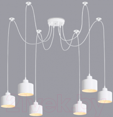 Люстра Ambrella Traditional TR8131/6 WH (белый) - фото