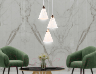 Люстра Ambrella Traditional TR8433/3 WH/FGD