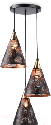 Люстра Ambrella Traditional TR8435/3 BK/FGD