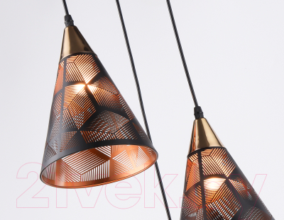 Люстра Ambrella Traditional TR8435/3 BK/FGD