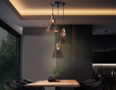 Люстра Ambrella Traditional TR8435/3 BK/FGD