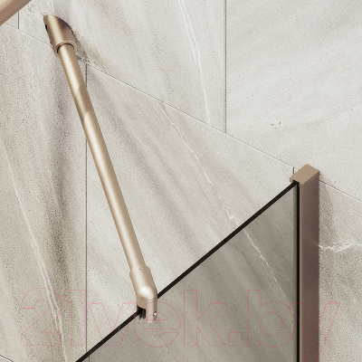 Стеклянная шторка для ванны MaybahGlass MGV-250-2ш