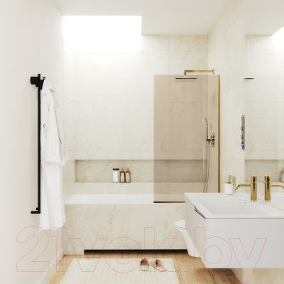 Стеклянная шторка для ванны MaybahGlass MGV-250-3у