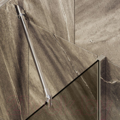 Стеклянная шторка для ванны MaybahGlass MGV-68-4ш