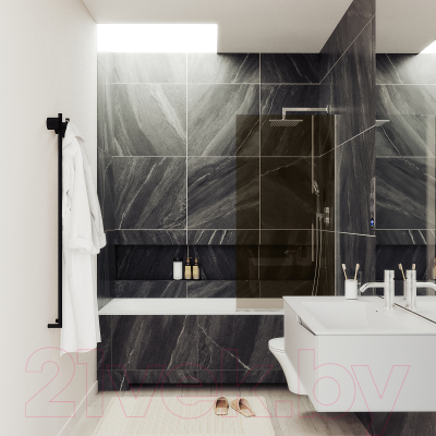 Стеклянная шторка для ванны MaybahGlass MGV-250-5у