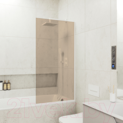 Стеклянная шторка для ванны MaybahGlass MGV-250-1у