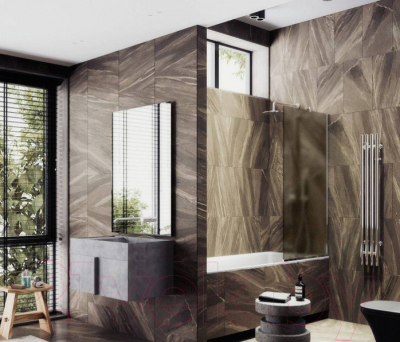 Стеклянная шторка для ванны MaybahGlass MGV-76-4у