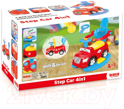 Качалка-каталка Dolu Step Car 4 в 1 / 8035