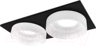 Точечный светильник Ambrella TN1319/2 SBK/FR - фото