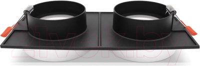 Точечный светильник Ambrella TN1319/2 SBK/FR