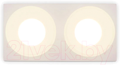 Точечный светильник Ambrella TN1317/2 SWH/FR