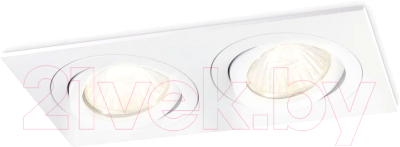 Точечный светильник Ambrella TN102626/2 WH - фото