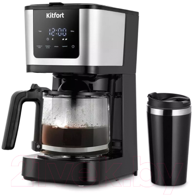 Капельная кофеварка Kitfort КТ-7217 - фото
