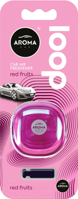 Ароматизатор автомобильный Aroma Car Loop Gel Red Fruits - фото