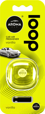 Ароматизатор автомобильный Aroma Car Loop Gel Vanilla - фото