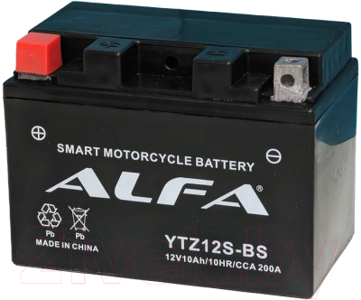 Мотоаккумулятор ALFA battery YTZ12S-BS / EBZ14-4-2. - фото