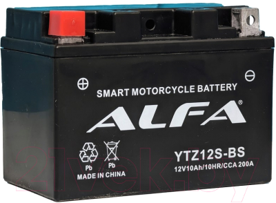 Мотоаккумулятор ALFA battery YTZ12S-BS / EBZ14-4-2.