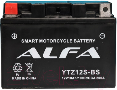 Мотоаккумулятор ALFA battery YTZ12S-BS / EBZ14-4-2.