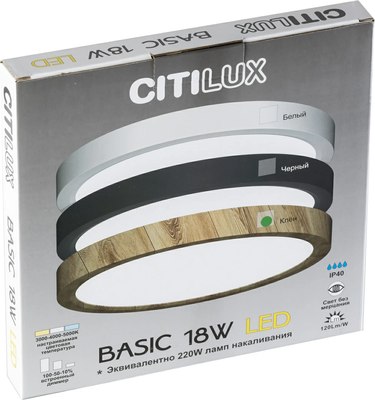 Потолочный светильник Citilux Бейсик CL738182V