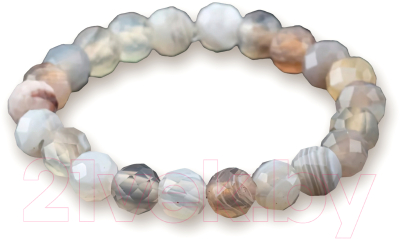 Кольцо Wolves Бразильский Агат 5852