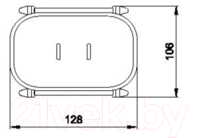 Мыльница Wisent WP208-1