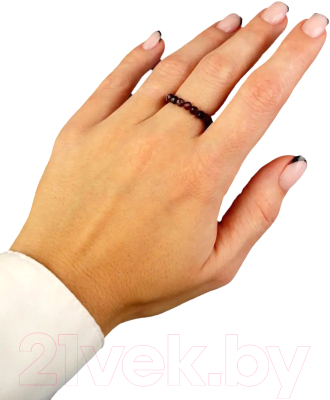 Кольцо Wolves Гранат 5886