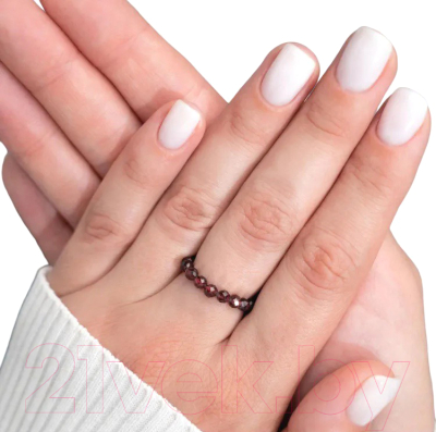 Кольцо Wolves Гранат 5888