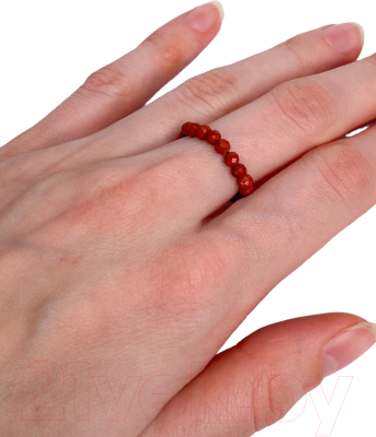 Кольцо Wolves Коралл 5924 - фото