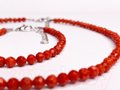 Кольцо Wolves Коралл 5927