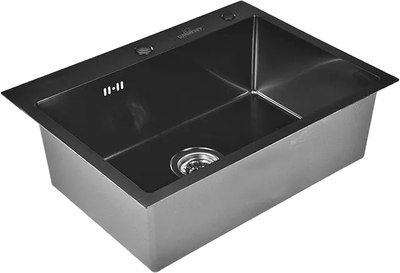 Мойка кухонная Wisent WS-37050B+GER013+WW405B+W302644B - фото