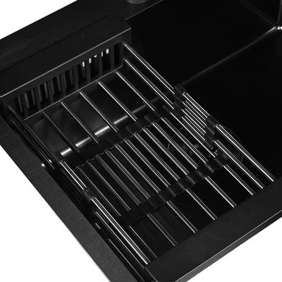 Мойка кухонная Wisent WS-37050B+GER013+WW405B+W302644B