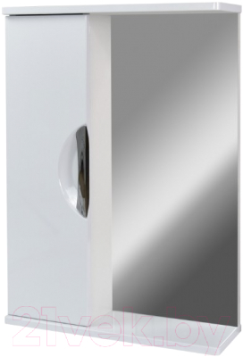 Шкаф с зеркалом для ванной Doratiz Афина 55 / 2711.660 - фото