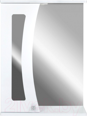 Шкаф с зеркалом для ванной Doratiz Селена 55 R / 2711.114 - фото