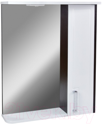 Шкаф с зеркалом для ванной Doratiz Мираж 60 R / 2711.092 - фото