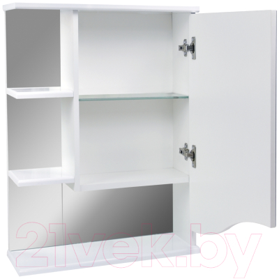 Шкаф с зеркалом для ванной Doratiz Камилла 60 R / 2711.037