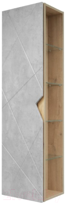 Шкаф-пенал для ванной Doratiz Фьорд 40 L / 2712.304 - фото