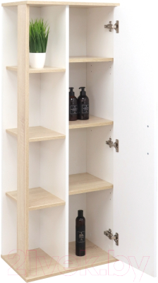 Шкаф-полупенал для ванной Doratiz Гавайи 50 R / 2712.302