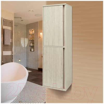 Шкаф-полупенал для ванной Doratiz Мальта 36 / 2712.398