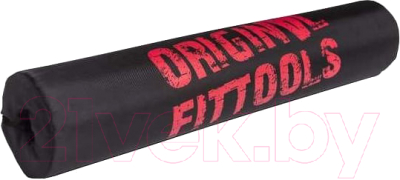 Накладка на гриф штанги Original FitTools FT-PAD-BLK-LG - фото