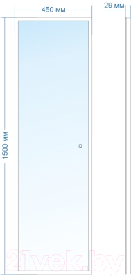 Зеркало Doratiz Тиана 45x150 / 2711.912