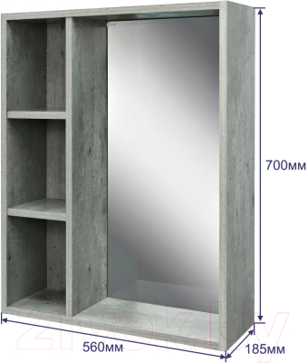 Зеркало Doratiz Родос 60 / 2711.155