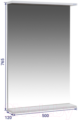 Зеркало Doratiz Бора-бора 50 / 2712.110