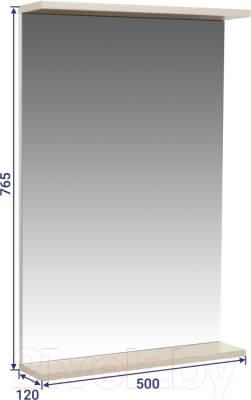 Зеркало Doratiz Бора-бора 50 / 2712.112