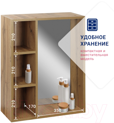 Зеркало Doratiz Лофт 60 / 2712.113