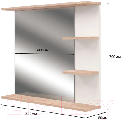 Зеркало Doratiz Гавайи 80 / 2711.158