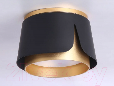 Точечный светильник Ambrella Techno Spot TN71222 BK/GD