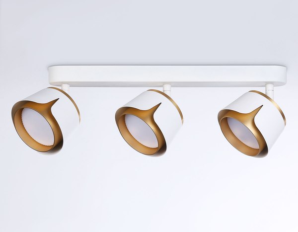 Спот Ambrella Techno Spot TN71235/3 WH/GD