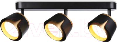 Спот Ambrella Techno Spot TN71237/3 BK/GD - фото