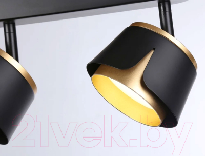 Спот Ambrella Techno Spot TN71237/3 BK/GD